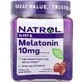 Мелатонин, 10 мг, вкус клубники, Melatonin, Natrol, 90 жевательных конфет