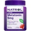 Мелатонин, 5 мг, вкус клубники, Melatonin, Natrol, 60 жевательных таблеток