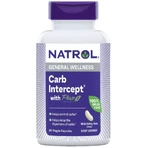 Регулятор вуглеводів, Біла квасоля фаза 2, 1000 мг, Carb Intercept with Phase 2 Carb Controller, Natrol, 60 вегетаріанських капсул: ціни та характеристики