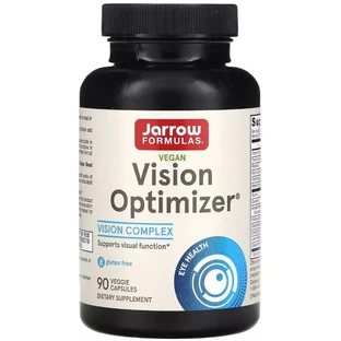 Оптимізатор зору, Vegan Vision Optimizer, Jarrow Formulas, 90 вегетаріанських капсул