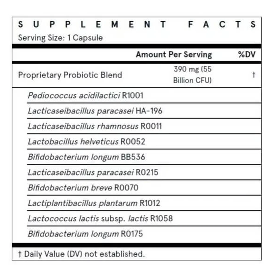 Пробіотики, 55 млрд КУО, Jarro-Dophilus EPS, Jarrow Formulas, 30 вегетаріанських капсул: ціни та характеристики
