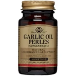Часникова олія Перлес, Garlic Oil Perles, з ослабленим запахом, Solgar, 100 желатинових капсул: ціни та характеристики