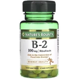 Витамин B2, 100 мг, Vitamin B2, Nature's Bounty, 100 таблеток