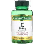 Витамин Е, 180 мг, Vitamin Е, Nature's Bounty, 120 желатиновых капсул: цены и характеристики