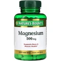 Магній, 500 мг, Magnesium, Nature's Bounty, 200 таблеток