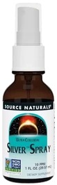 Ультраколлоидное серебро, спрей, Ultra Colloidal Silver Spray, Source Naturals, 29,57 мл