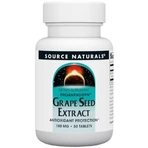 Екстракт виноградних кісточок, 100 мг, Grape Seed Extract, Proanthodyn, Source Naturals, 30 таблеток: ціни та характеристики