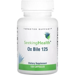 Бычья желчь, 125 мг, Ox Bile 125, Seeking Health, 120 капсул