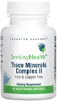 Комплекс микроэлементов без железа и меди, Trace Minerals Complex II, Iron&amp;Copper Free, Seeking Health, 30 вегетарианских капсул