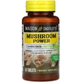 Гриби для Здоров'я мозку та клітин, Mushroom Power, Mason Natural, 60 таблеток