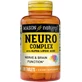 Нейрокомплекс с альфа-липоевой кислотой, Neuro Complex with Alpha Lipoic Acid, Mason Natural, 100 таблеток