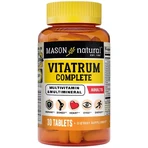 Повний Комплекс Мультивітамінів та Мінералів, Vitatrum Complete Multivitamin & Multimineral, Mason Natural, 30 таблеток: ціни та характеристики