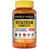 Повний Комплекс Мультивітамінів та Мінералів, Vitatrum Complete Multivitamin & Multimineral, Mason Natural, 30 таблеток
