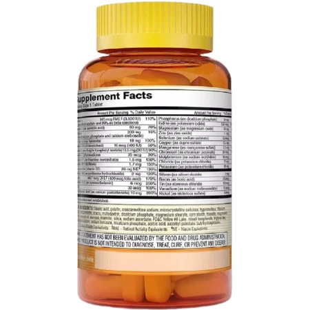 Повний Комплекс Мультивітамінів та Мінералів, Vitatrum Complete Multivitamin & Multimineral, Mason Natural, 30 таблеток: ціни та характеристики