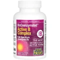 Активный комплекс витаминов B, BioCoenzymated, Active B Complex, Natural Factors, 60 вегетарианских капсул