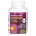 Бенфотіамін та сульбутіамін, BioCoenzymated, Benfotiamine plus Sulbutiamine, Natural Factors, 30 вегетаріанських капсул