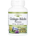 Гінкго Білоба, фітосоми, 60 мг, Ginkgo Biloba, Phytosome, Natural Factors, 60 капсул