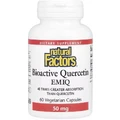 Кверцетин високоактивний біоактивний, 50 мг, Bioactive Quercetin EMIQ, Natural Factors, 60 вегетаріанських капсул
