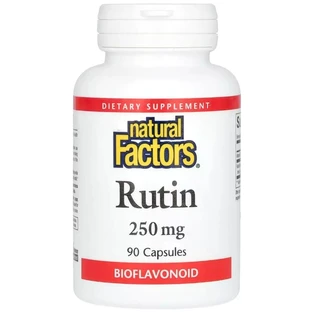 Рутин, 250 мг, Rutin, Natural Factors, 90 капсул