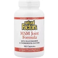 Формула для суставов с МСМ, глюкозамином и хондроитинсульфатом, MSM Joint Formula with Glucosamine & Chondroitin Sulfate, Natural Factors, 180 капсул