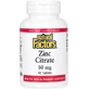 Цитрат Цинку, 50 мг, Zinc Citrate, Natural Factors, 90 таблеток
