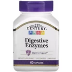 Травні ферменти, Digestive Enzymes, 21st Century, 60 капсул: ціни та характеристики