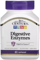 Травні ферменти, Digestive Enzymes, 21st Century, 60 капсул