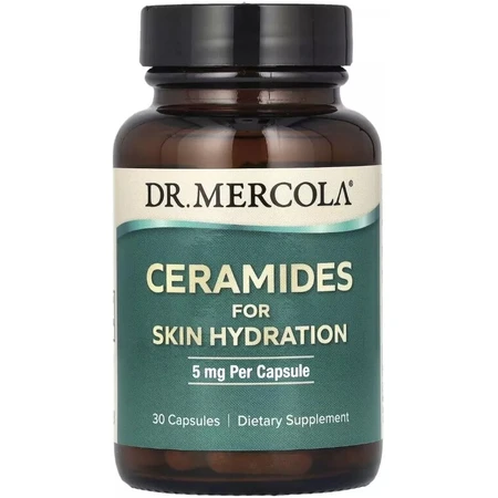 Керамиды для увлажнения кожи, 5 мг, Ceramides For Skin Hydration, Dr. Mercola, 30 капсул: цены и характеристики