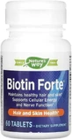 Биотин, Biotin Forte, Nature's Way, экстра сила, 60 таблеток