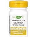 Вітамін D3, 50 мкг (2000 МО), Vitamin D3, Extra Strength, Nature's Way, 120 гелевих капсул