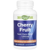 Вишня, 1000 мг, Cherry Fruit, Sweet Cherry Extract, Nature's Way, 180 капсул