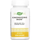 Залізо енергетичне, Energizing Iron, Nature's Way, 90 гелевих капсул