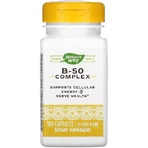 Комплекс витаминов B, B-50 Complex, Nature's Way, 100 капсул: цены и характеристики