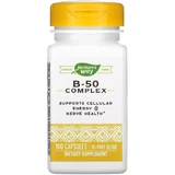 Комплекс витаминов B, B-50 Complex, Nature's Way, 100 капсул