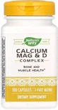 Комплекс кальцій, магній та вітамін D, Calcium Mag & D Complex, Nature's Way, 100 капсул