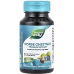 Конский каштан, премиум экстракт, 250 мг, Horse Chestnut, Premium Extract, Nature's Way, 90 вегетарианских капсул: цены и характеристики