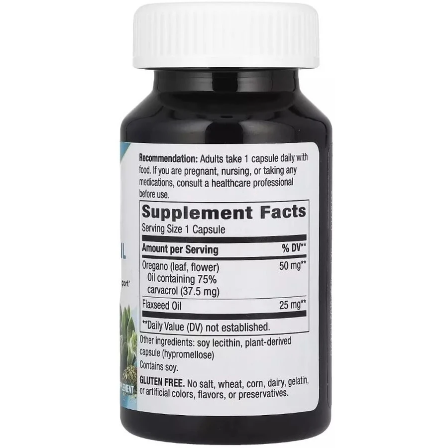 Масло орегано, Премиальная смесь, Oregano Oil, Premium Blend, Nature's Way, 60 вегетарианских капсул: цены и характеристики