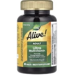 Мультивитамины для взрослых, Alive! Adult Ultra Potency Complete Multivitamin, Nature's Way, 60 таблеток: цены и характеристики
