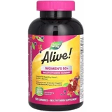 Мультивітаміни для жінок 50+, смак ягід, Alive! Women's 50+ Gummy Multivitamins, Nature's Way, 130 жувальних цукерок