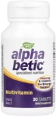 Мультивитамины для людей с диабетом или преддиабетом, Alpha Betic Multivitamin, Nature's Way, 30 таблеток