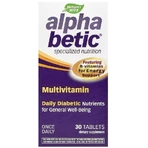 Мультивітаміни для людей з діабетом або переддіабетом, Alpha Betic Multivitamin, Nature's Way, 30 таблеток: ціни та характеристики