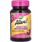 Мультивитамины полного комплекса для женщин 50+, Alive! Women's 50+ Complete Multivitamin, Nature's Way, 50 таблеток: цены и характеристики
