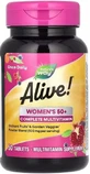 Мультивітаміни повного комплексу для жінок 50+ Alive! Women's 50+ Complete Multivitamin, Nature's Way, 50 таблеток