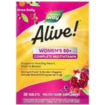 Мультивитамины полного комплекса для женщин 50+, Alive! Women's 50+ Complete Multivitamin, Nature's Way, 50 таблеток: цены и характеристики