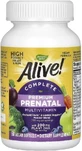 Мультивітаміни преміум для вагітних, Alive! Complete Premium Prenatal Multivitamin, Nature's Way, 60 гелевих капсул