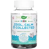Поддержка детского спокойствия, вкус винограда, Kids, Cool, Calm&Collected, Ages 8 +, Nature's Way, 40 жевательных конфет