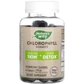 Хлорофіл, 100 мг, смак фруктів, Chlorophyll Gummies, Nature's Way, 60 жувальних цукерок