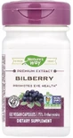 Черника, премиум экстракт, Bilberry, Premium Extract, Nature's Way, 60 вегетарианских капсул