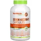 Аскорбат натрия, Sodium Ascorbate, NutriBiotic, 250 вегетарианских капсул