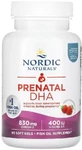 ДГК (докозагексаєнова кислота) для вагітних, смак полуниці, Prenatal DHA, Nordic Naturals, 90 гелевих капсул
